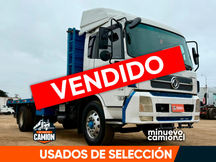 2012 Camión Dongfeng DF1722 Carrocería Plana – Carga 10.000 kgs