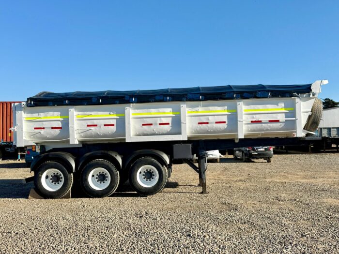 2014 Semirremolque Batea Randon 20m3 con autoencarpe y frenos ABS - Imagen 4