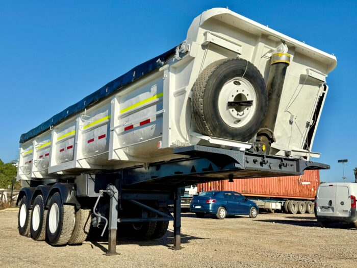 2014 Semirremolque Batea Randon 20m3 con autoencarpe y frenos ABS - Imagen 3