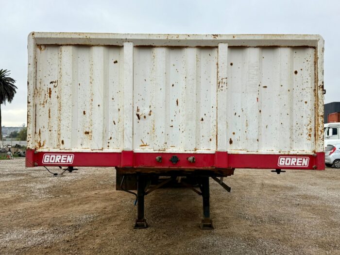 2021 Semiremolque Goren Rampla Plana con Barandas y Piñas – 13.50 m – 3 Ejes - Imagen 3