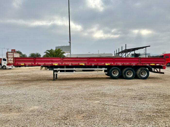2021 Semiremolque Goren Rampla Plana con Barandas y Piñas – 13.50 m – 3 Ejes - Imagen 8