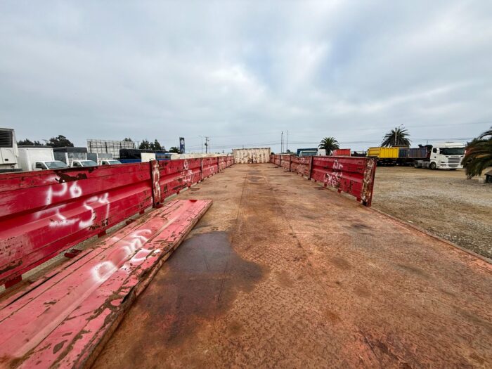2021 Semiremolque Goren Rampla Plana con Barandas y Piñas – 13.50 m – 3 Ejes - Imagen 13