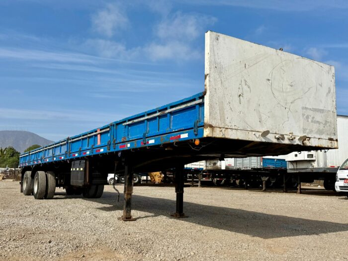 2011 Semiremolque Randon Rampla Plana con Barandas y Piñas 14.30 m – 2 Ejes - Imagen 3