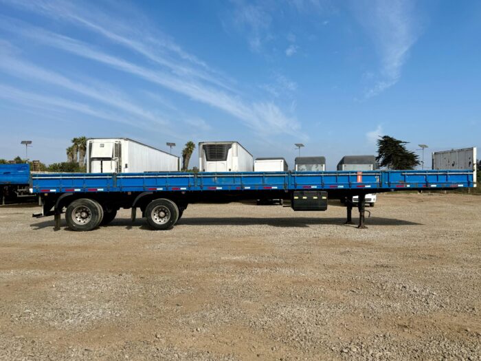2011 Semiremolque Randon Rampla Plana con Barandas y Piñas 14.30 m – 2 Ejes - Imagen 4