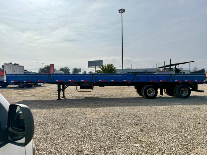 2011 Semiremolque Randon Rampla Plana con Barandas y Piñas 14.30 m – 2 Ejes - Imagen 8