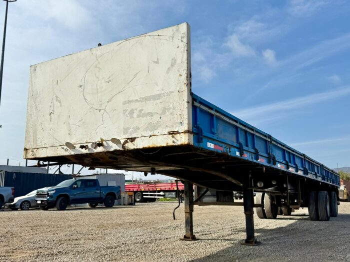 2011 Semiremolque Randon Rampla Plana con Barandas y Piñas 14.30 m – 2 Ejes - Imagen 9