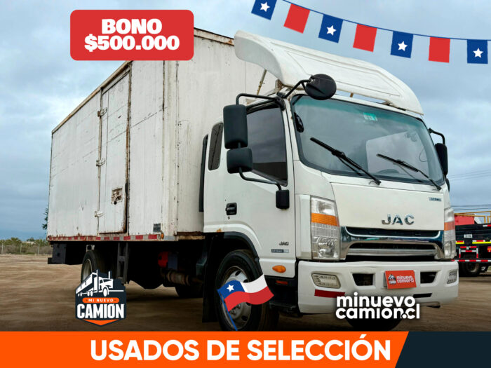 2015 Camión JAC Urban 1120K – Furgón Carga General, 8000 kg, 100% Operativo