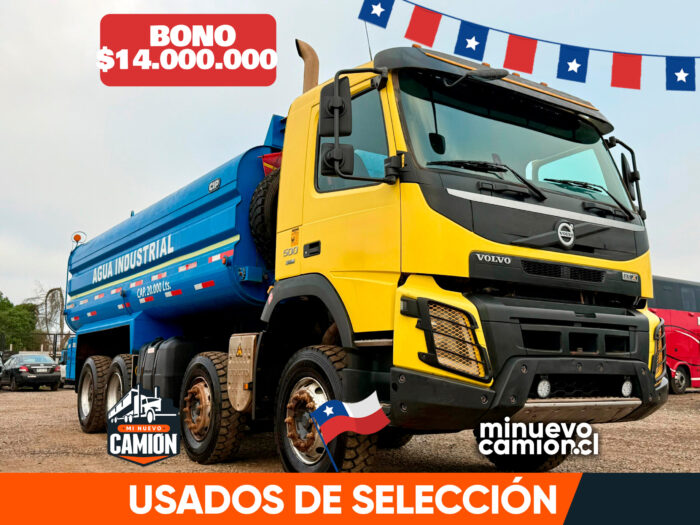 2019 Camión Volvo FMX 500 Estanque Aljibe Presurizado 20.000 lts
