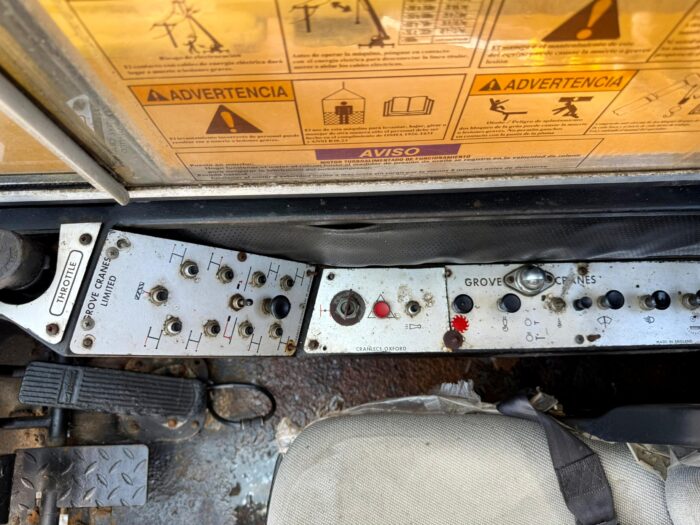 1989 Camión GROVE TMS 475 con Grúa Hidráulica para Alto Tonelaje (45 TONS) - Imagen 19