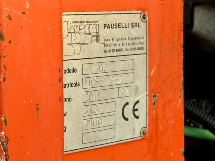 2011 Hincadora PAUSELLI 700 con Martillo Hidráulico INDECO - Imagen 12