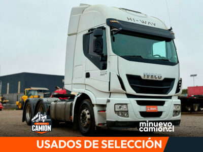 2017 Tractocamion IVECO Stralis Hi Way Automatico – 6x4 Suspensión Neumática Ajustable con Kit Hidráulico