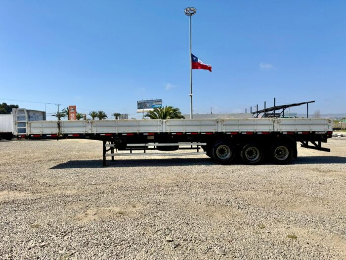 2019 Semirremolque Randon Rampla Plana 13.5 m con barandas y piñas - Imagen 10