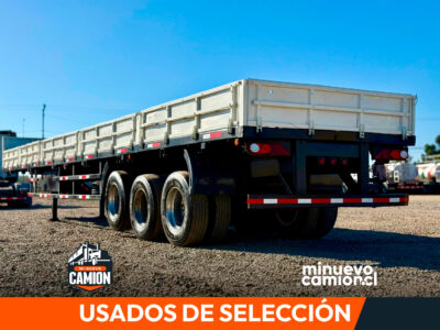 2020 IMPECABLE Semirremolque Rampla Plana 14.5 m con barandas y piñas - Fernández