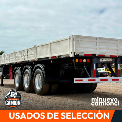 1996 Semirremolque Rampla Plana Randon 13.20 m con barandas