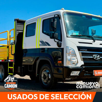 2022 Camión Hyundai Mighty EX6 Doble Cabina con Carrocería con Estandar Minero – COMO NUEVO
