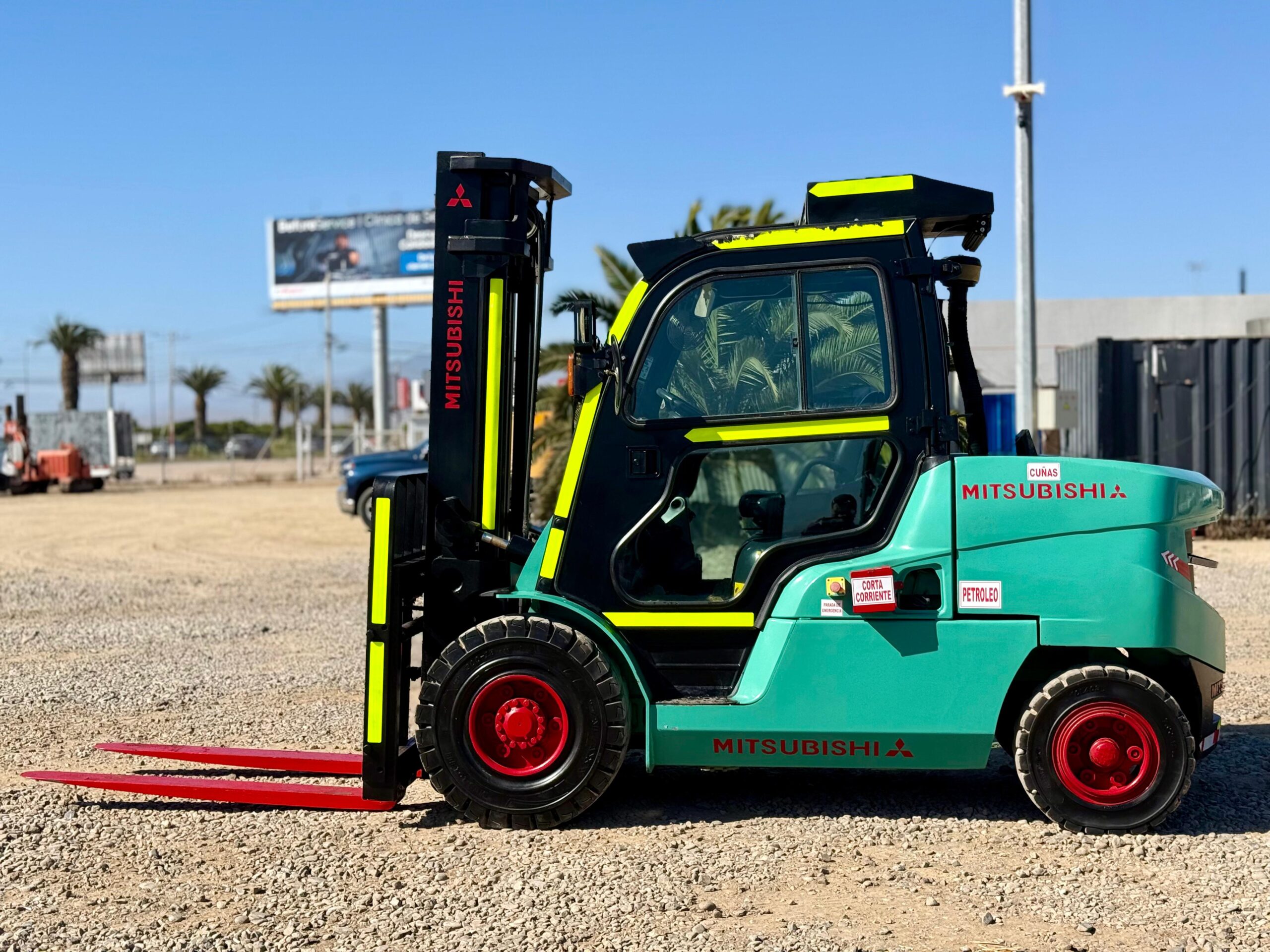 2016 Grúa Horquilla Mitsubishi FD50NM Muy Buen Estado - Operativa - Imagen 7