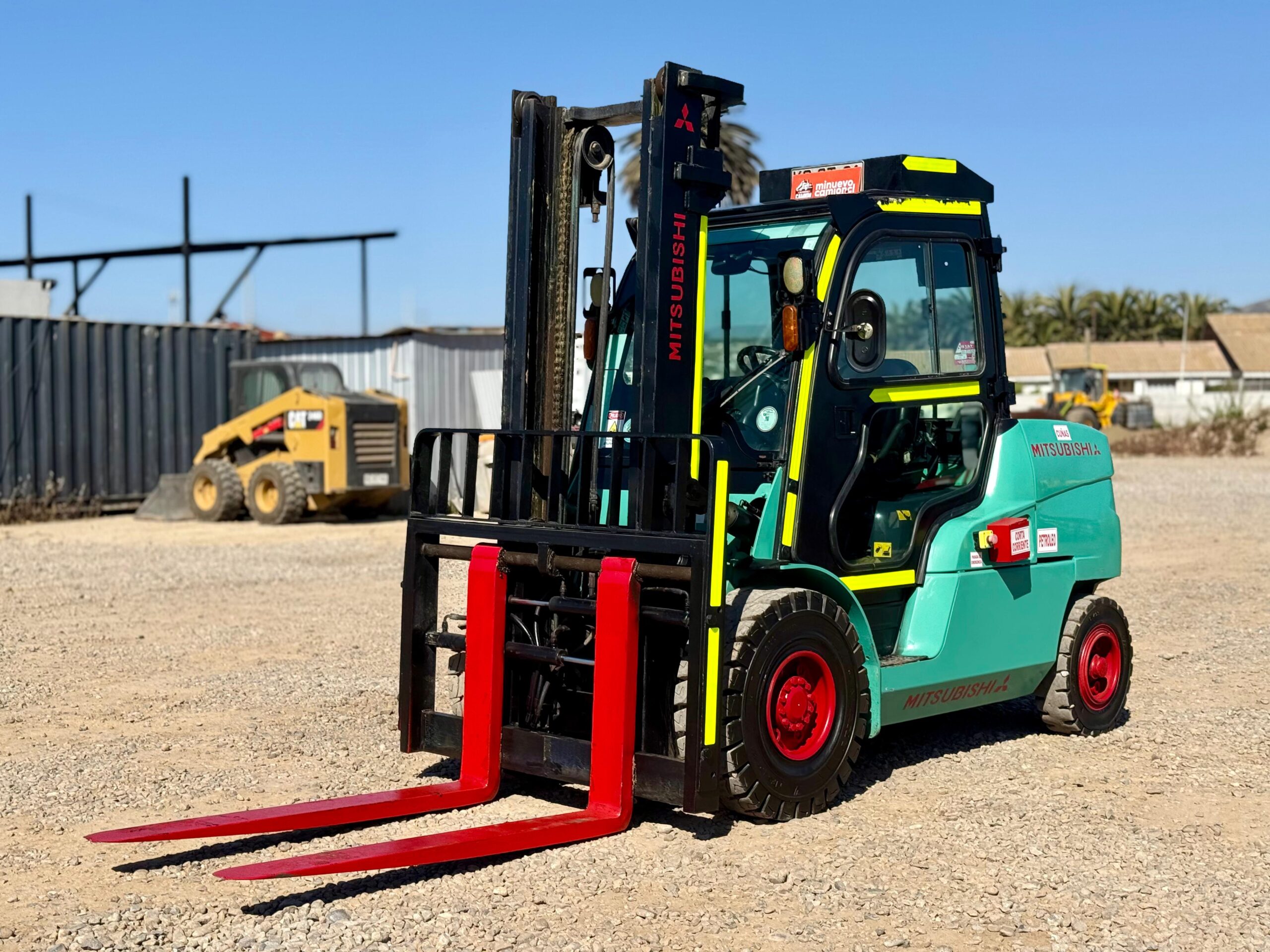 2016 Grúa Horquilla Mitsubishi FD50NM Muy Buen Estado - Operativa - Imagen 3