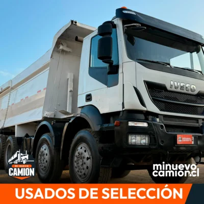 2017 VENTA DE REMATE Camión Iveco Trakker 500 Tolva 20m3 8x4 - Automático