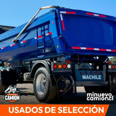 2015 Remolque Tolva MACHILE 10M3 Estándar 2 Ejes - IMPECABLE ESTADO