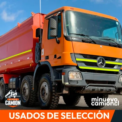 BONO - 2018 Camión Mercedes Benz Actros 4144K con Estanque Aljibe de 30.000 lts – Presurizado – Listo para Trabajar