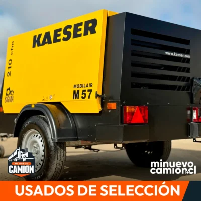 2024 Compresor de Aire KAESER M57 de 210 cfm – solo 270 horas
