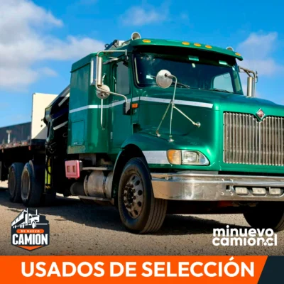 2016 Tractocamión International 9200 con pluma HIAB 6 TON Max – con Kit Hidráulico