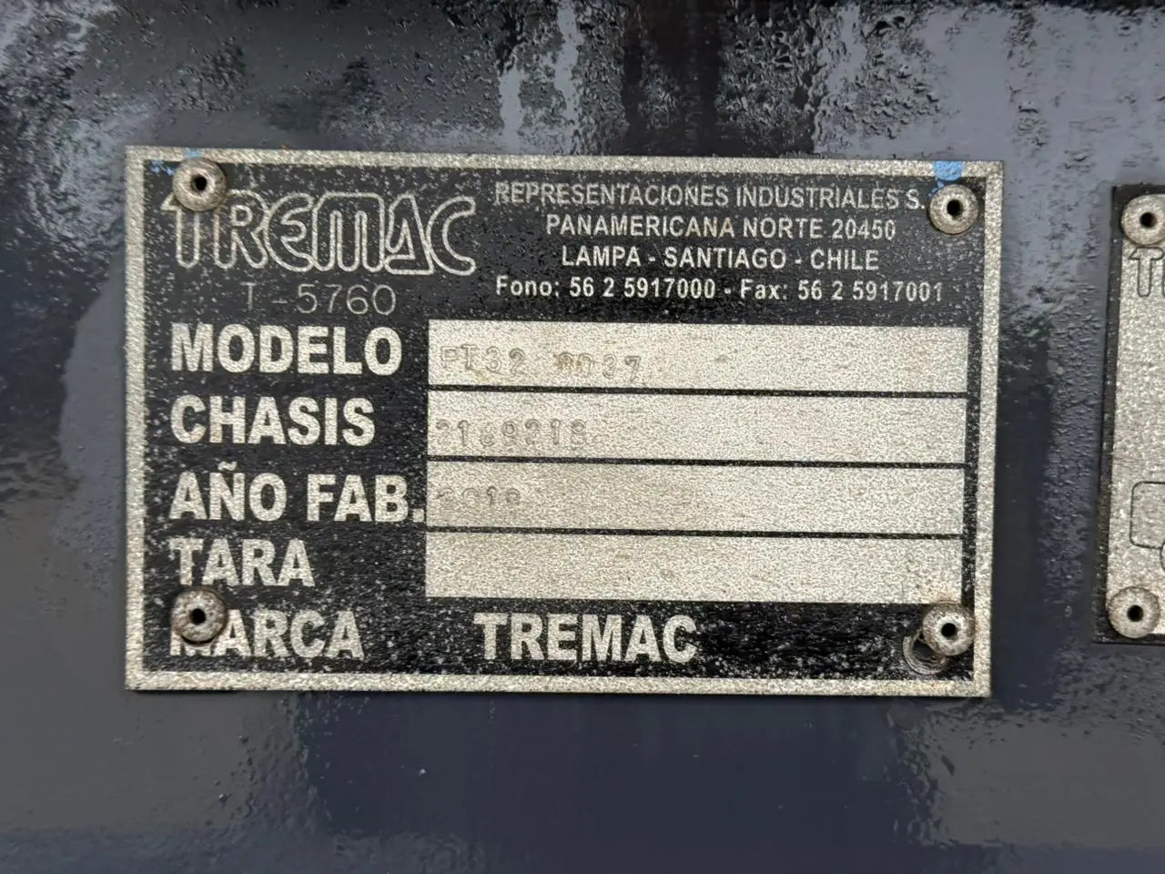 2019 Semiremolque Batea Tremac – 3 Ejes Corridos 20m3 – Con Autoencarpe - Imagen 13