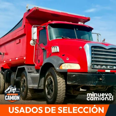 2014 Camión Mack GU813 Granite 8x4 Tolva 20m3 Autoencarpe Eléctrico - Listo para trabajar