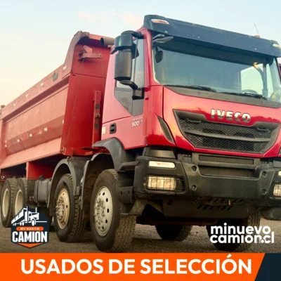 2018 Camión Iveco Trakker Hi Land Tolva 20m3 – 137.000 kms