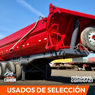 2013 Semiremolque Batea Tremac – 3 Ejes Corridos 20m3 – Con Autoencarpe Manual
