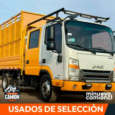 2022 Camión Jac Urban HFC 1042 Doble Cabina con Carrocería Baranda Alta