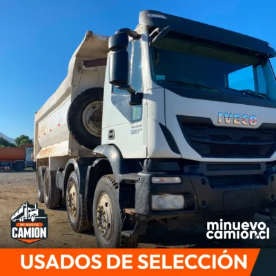 2017 Camión Iveco Trakker Tolva 20m3 – 155.000 kms