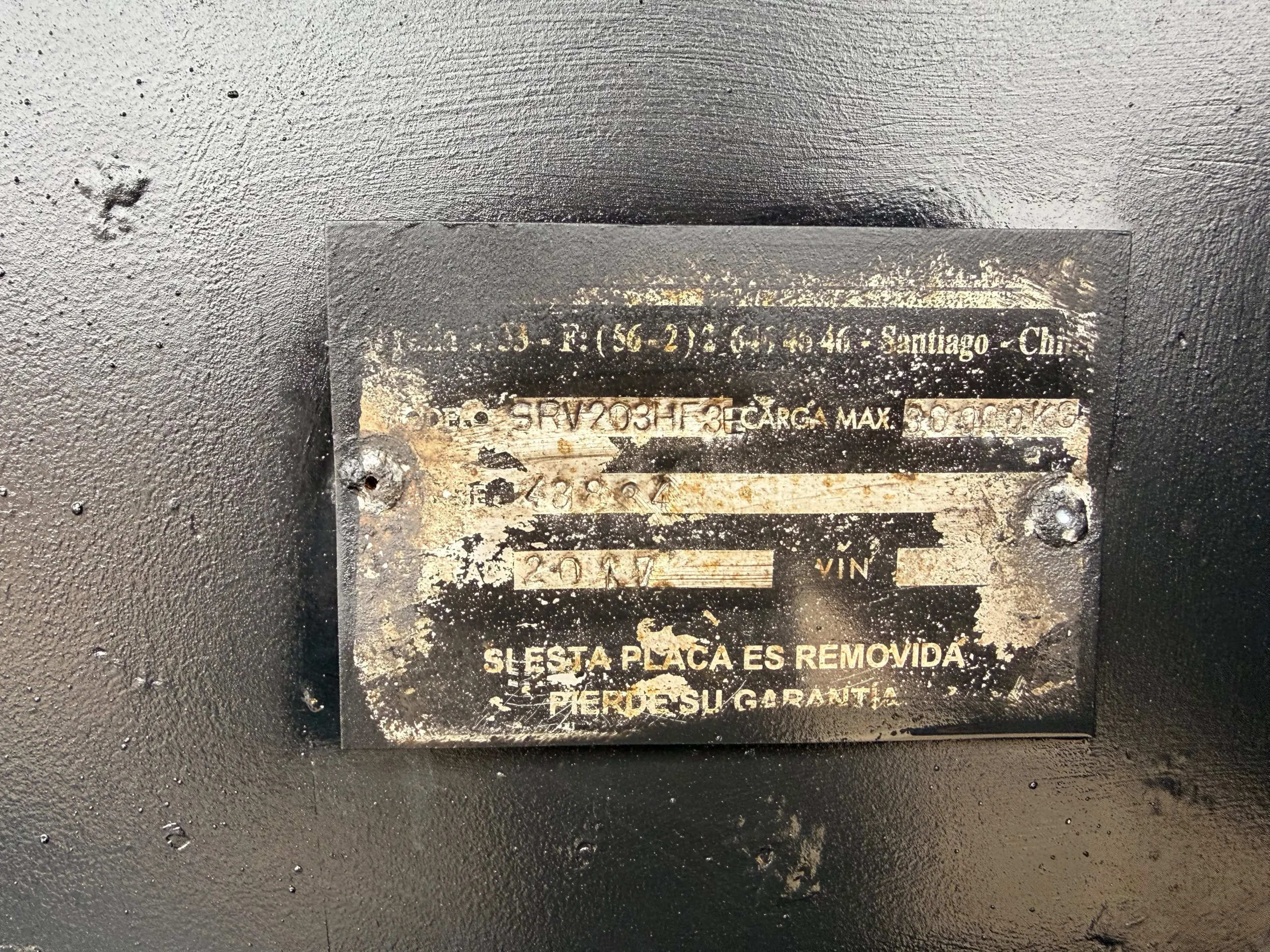 2017 Semiremolque Batea Caren SRV 20M3 – 3 Ejes Capacidad para 20m3 - Imagen 6