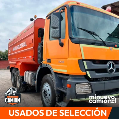 2015 Camión Aljibe Mercedes Benz Actros 3336 Estanque 25.000 lts